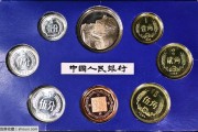现代网夏拍：1986流通币套装 一版币三巨头